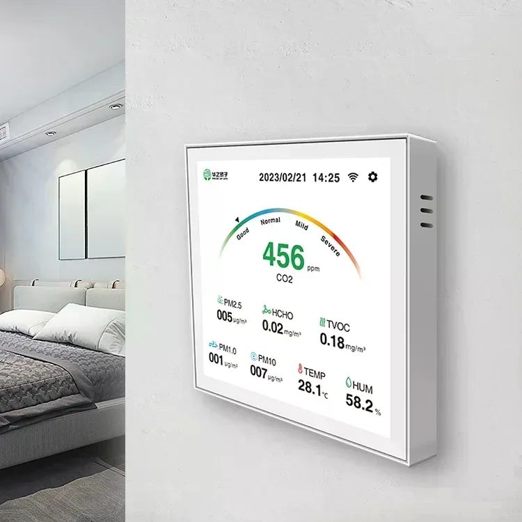 실내 공기질 모니터 WiFi·RS485·LoRa 선택 가이드